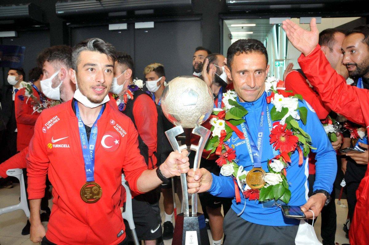 Avrupa şampiyonu Ampute Milli Takımımız İstanbul'da