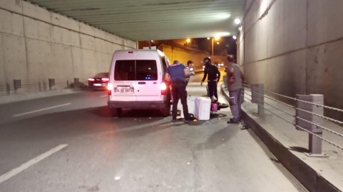 Pendik’te yol verme kavgasına tekmeler yumruklar konuştu