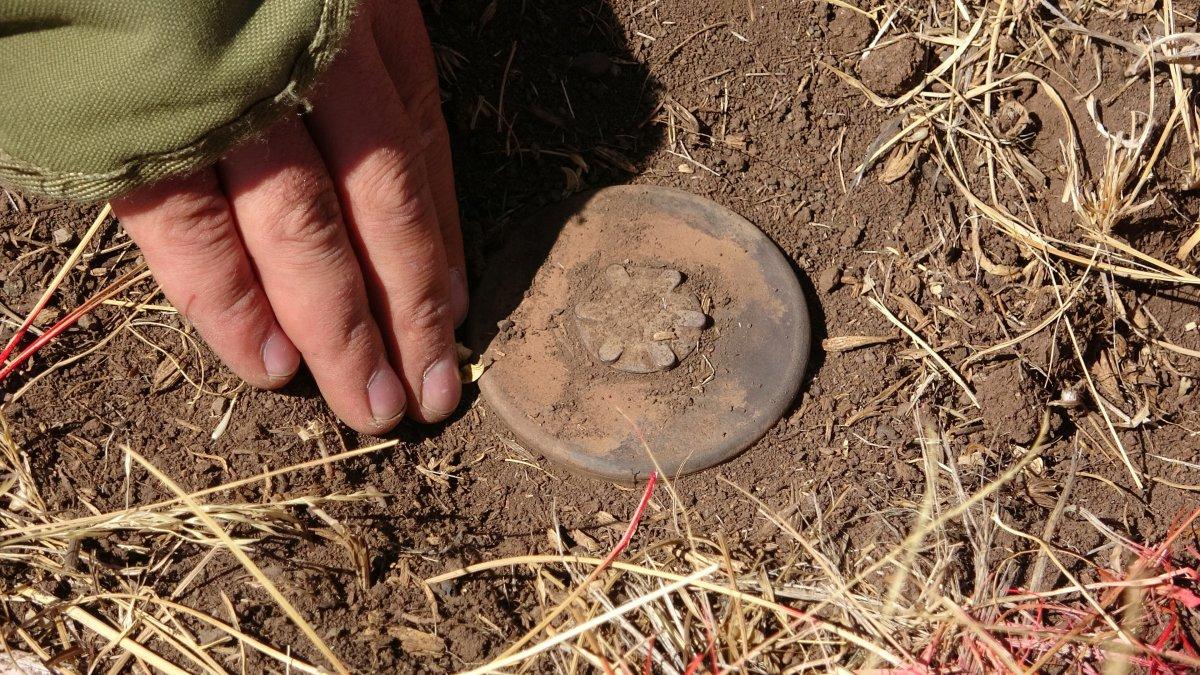 Van’da, İran sınırında zorlu mayın temizleme görevi