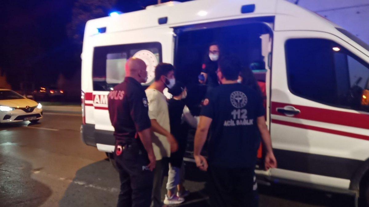 Pendik’te yol verme kavgasına tekmeler yumruklar konuştu