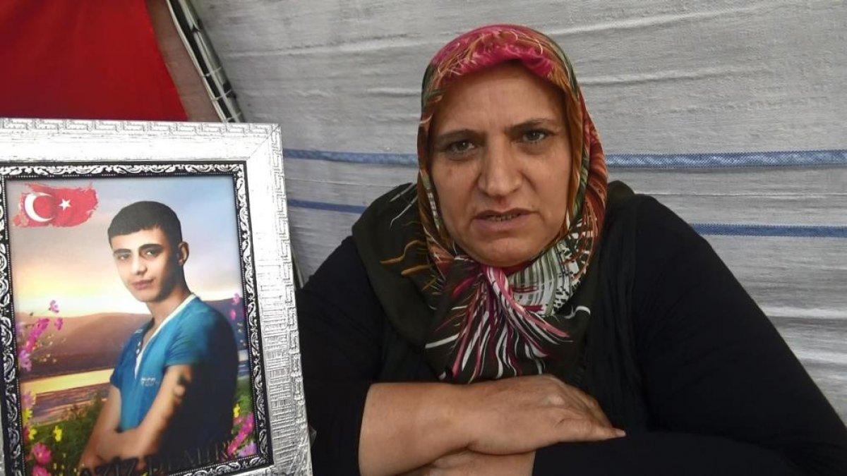 Diyarbakır'da evlat hasreti çeken anne: Orası senin yerin değil