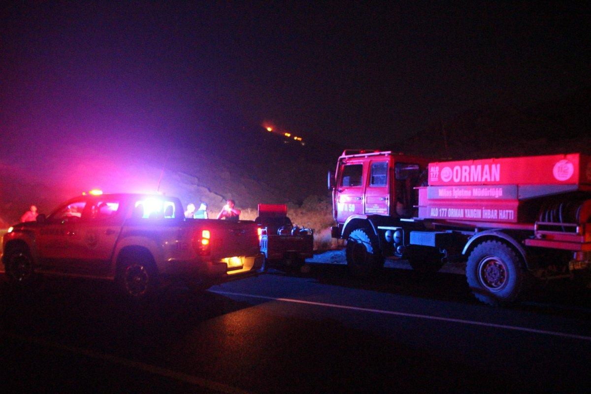 Muğla'da çıkan yangın söndürüldü