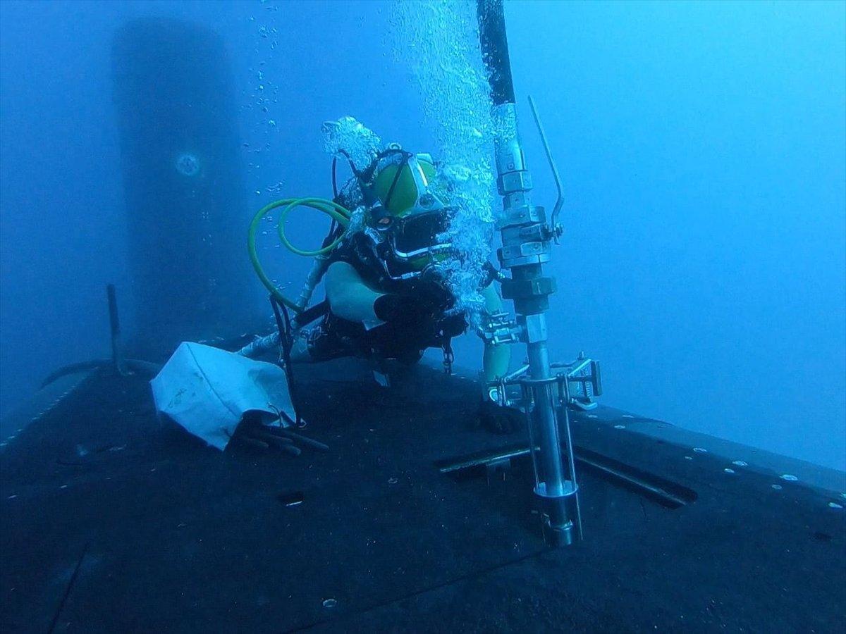 Ege'de nefes kesen Kurtaran 2021 Denizaltı Arama Kurtarma Tatbikatı