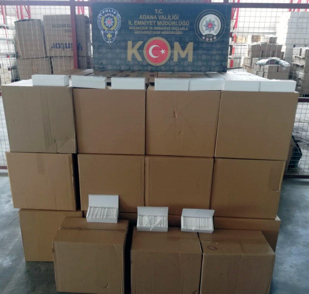 Adana’da kaçakçılara baskın: 9 gözaltı