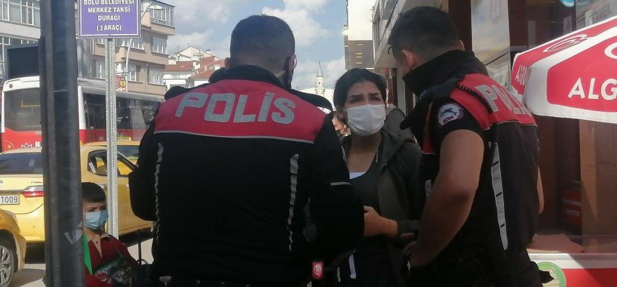 Bolu'da bir adamın eşi ve sevgilisi birbirine girdi