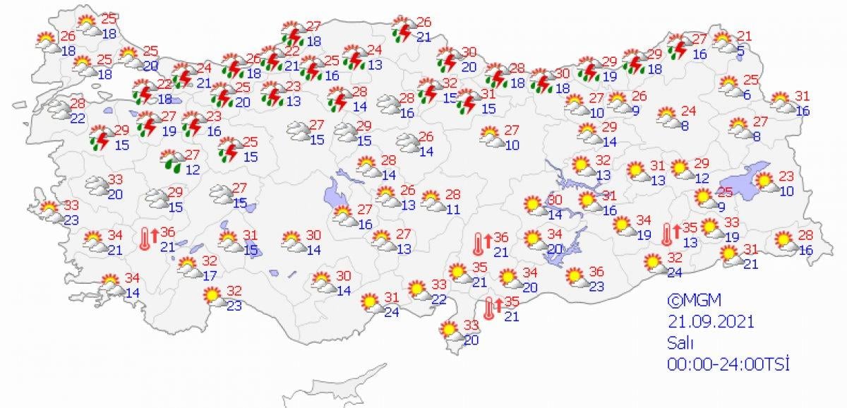 Meteoroloji: Sıcaklıklar 10 derece birden düşecek