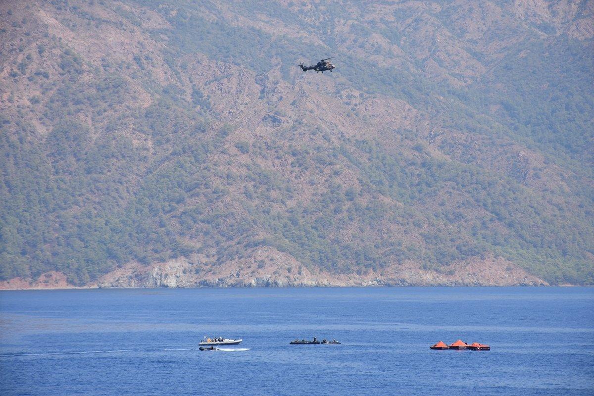 Ege'de nefes kesen Kurtaran 2021 Denizaltı Arama Kurtarma Tatbikatı