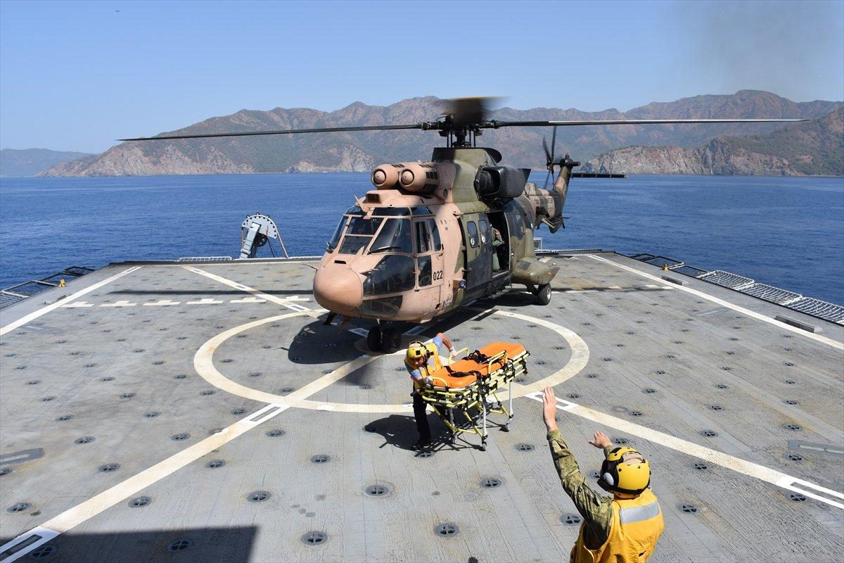 Ege'de nefes kesen Kurtaran 2021 Denizaltı Arama Kurtarma Tatbikatı