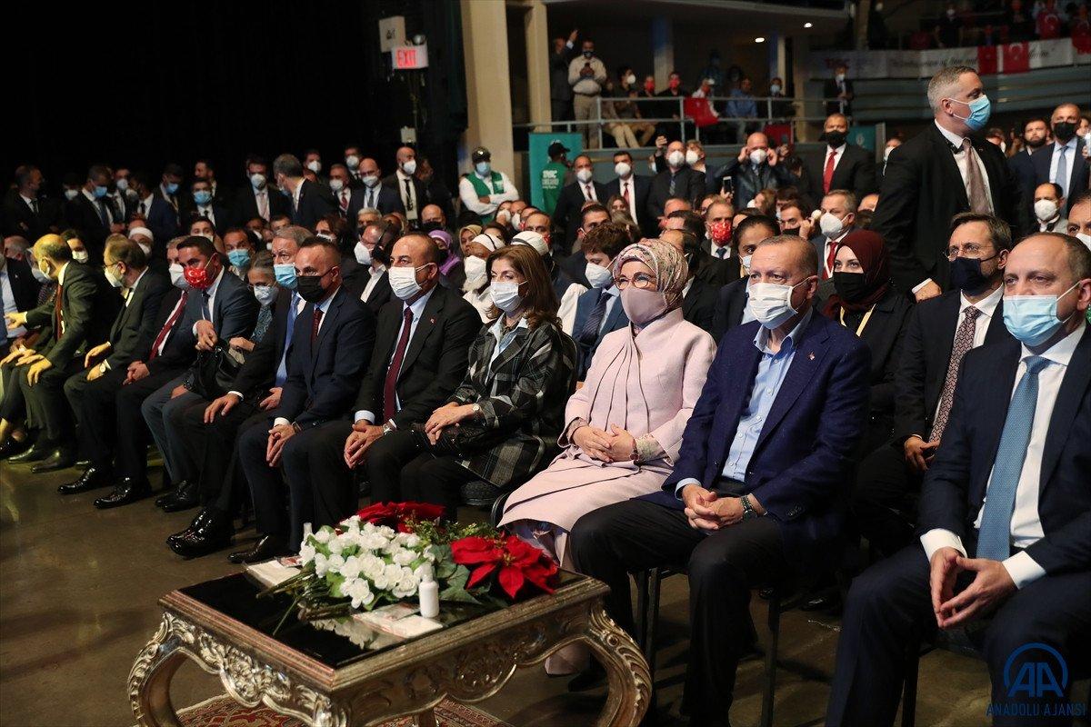 Cumhurbaşkanı Erdoğan'dan ABD'de açıklamalar