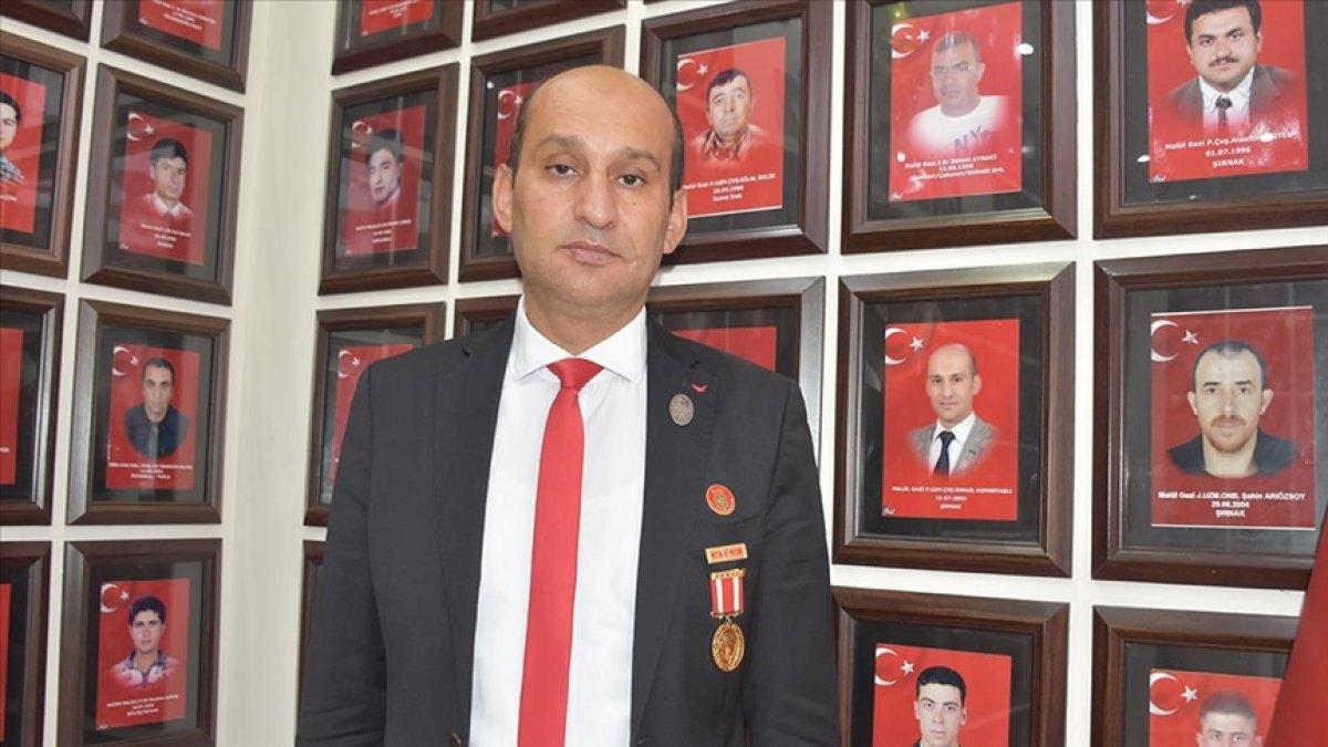 Gazi İsmail Kumartaşlı, 17 yıldır beyninde şarapnel parçalarıyla yaşıyor