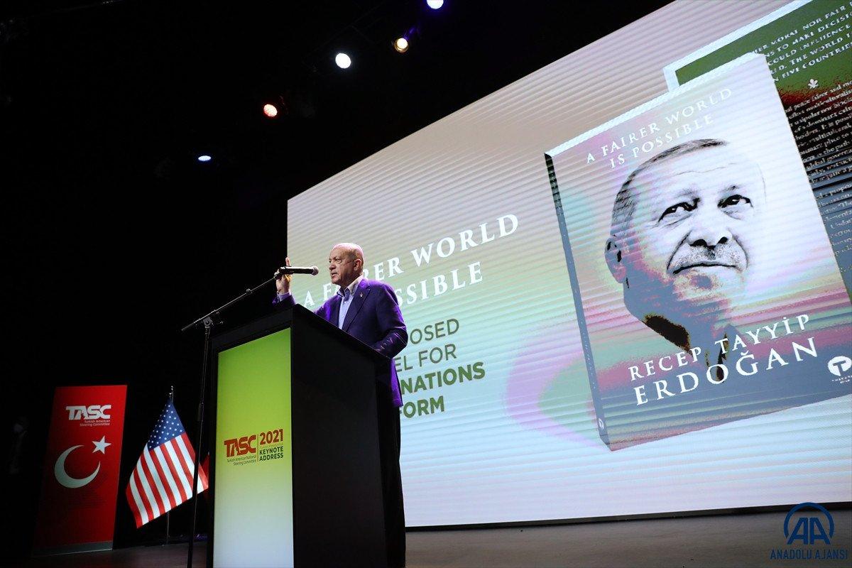 Cumhurbaşkanı Erdoğan'dan ABD'de açıklamalar