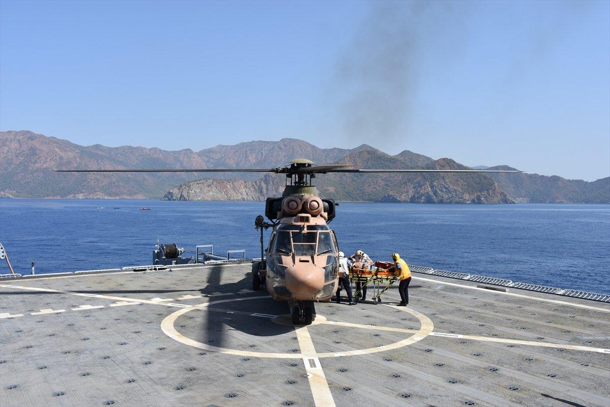 Ege'de nefes kesen Kurtaran 2021 Denizaltı Arama Kurtarma Tatbikatı