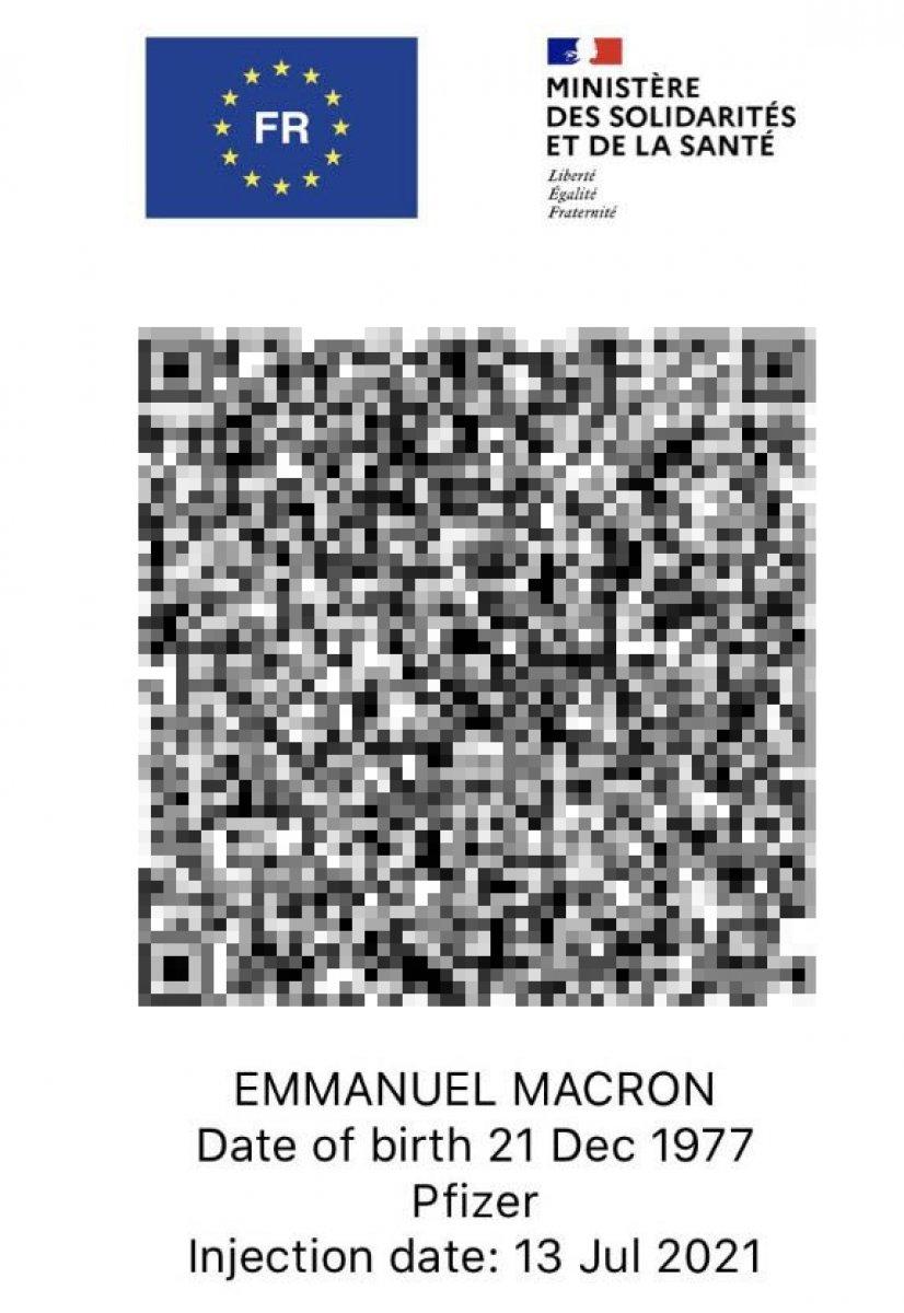 Emmanuel Macron’un sağlık kartı sosyal medyaya sızdı