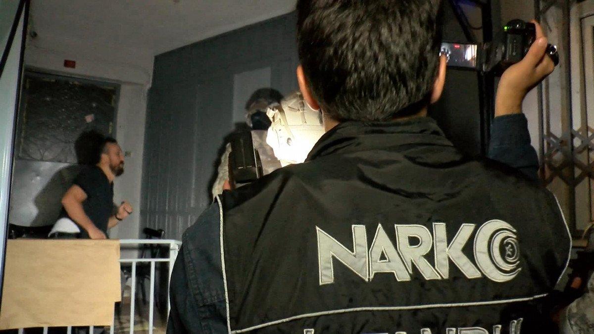 İstanbul polisinden uyuşturucu operasyonu