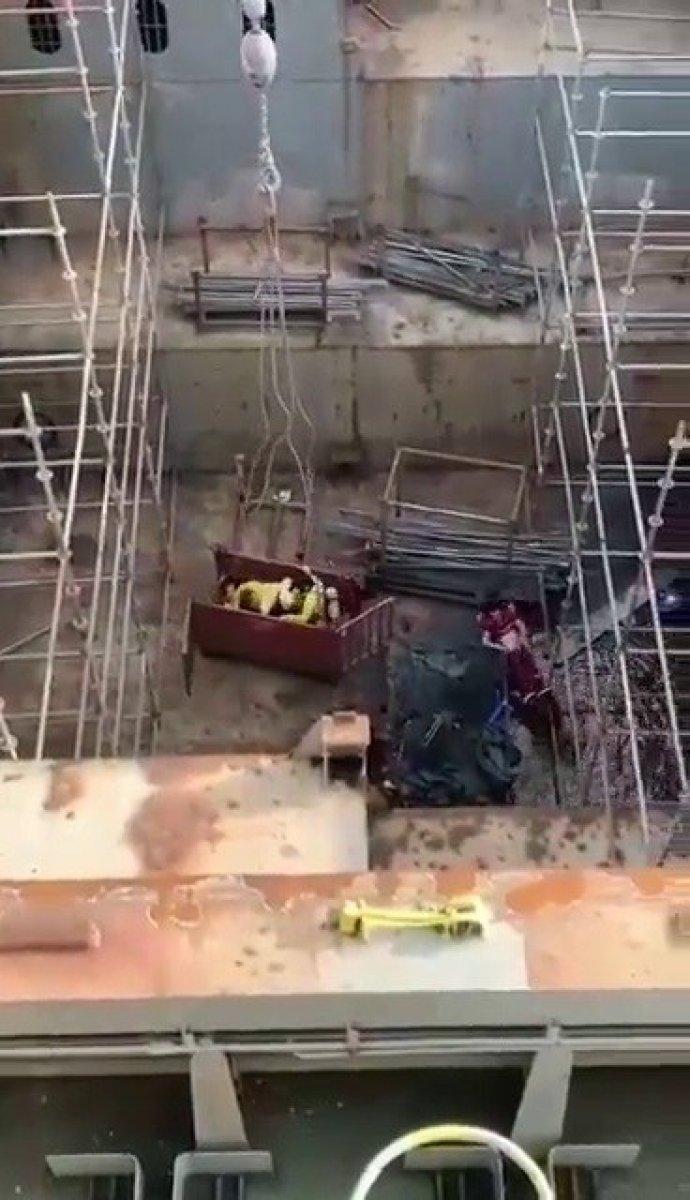 Tuzla’da, zehirlenen işçilerin yardımına giderken akıma kapıldı