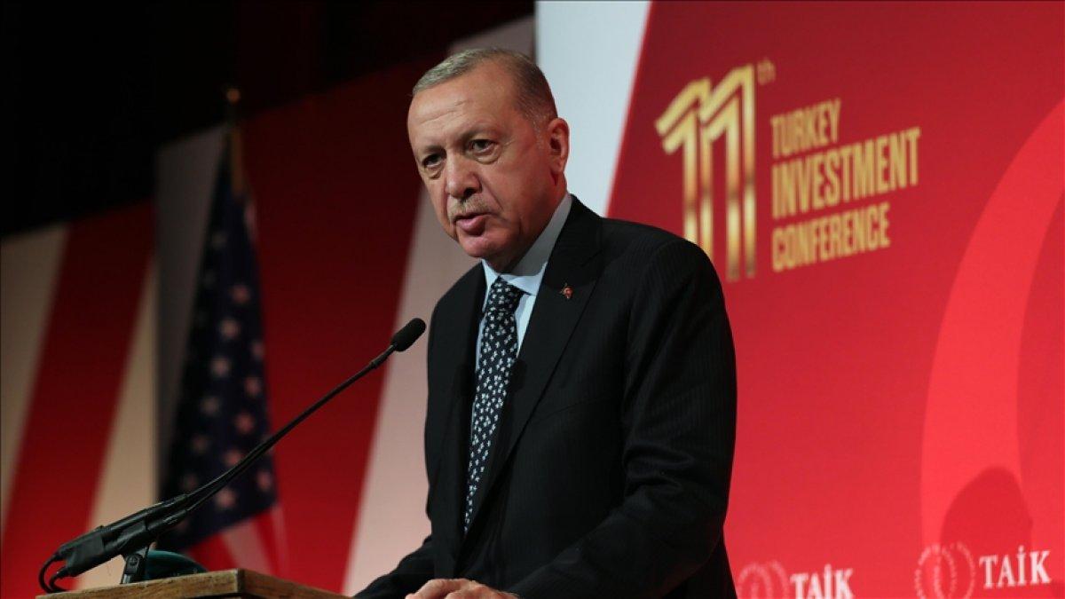 Cumhurbaşkanı Erdoğan, ABD’li yatırımcılara Türkiye’yi anlattı