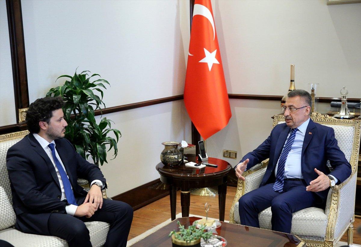 Fuat Oktay, Karadağ Başbakan Yardımcısı Abazoviç'le görüştü