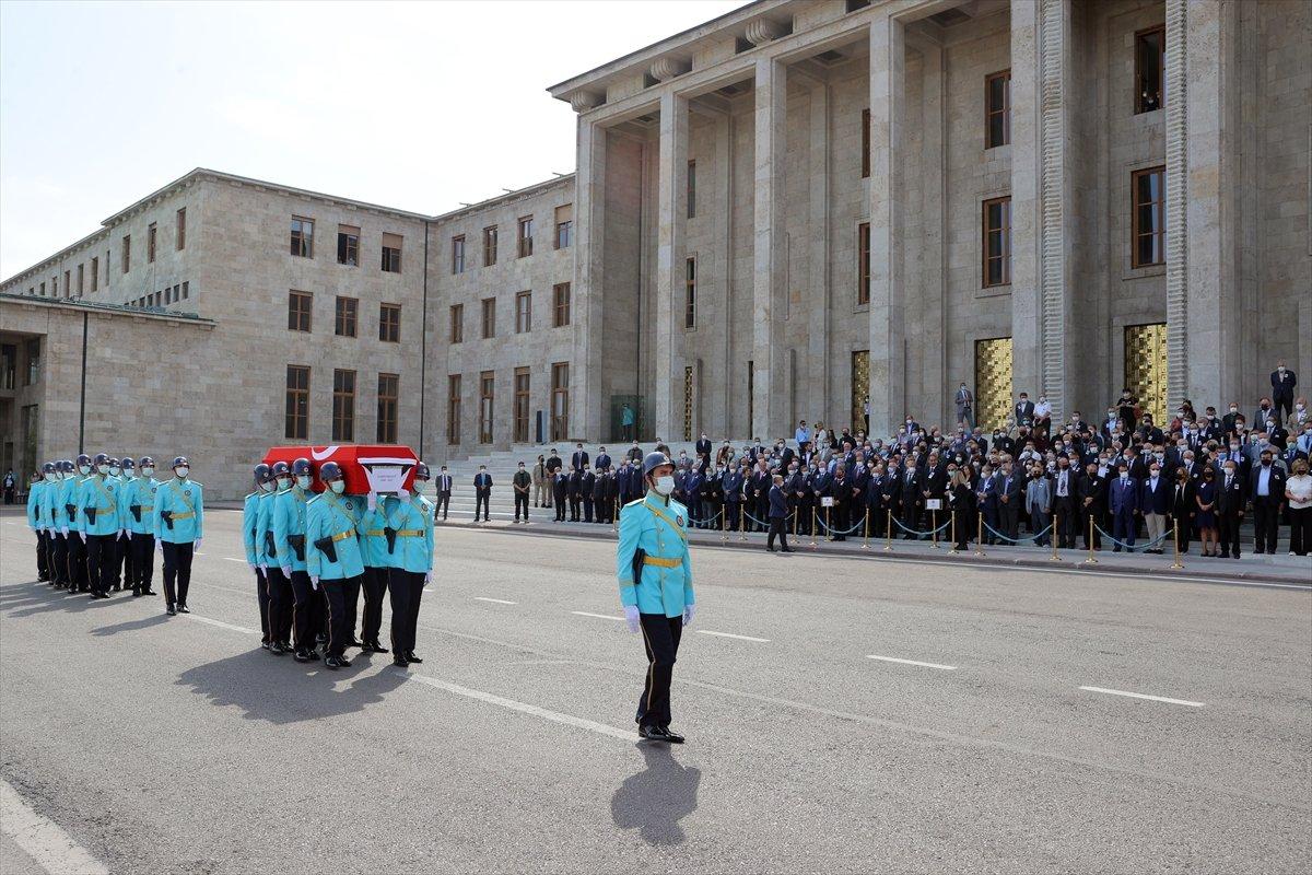 Şahin Mengü için TBMM’de tören düzenlendi