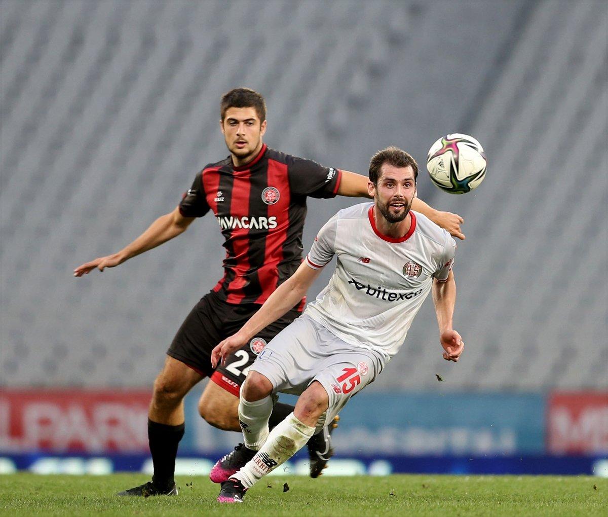 Karagümrük, Antalyaspor'la golsüz berabere kaldı