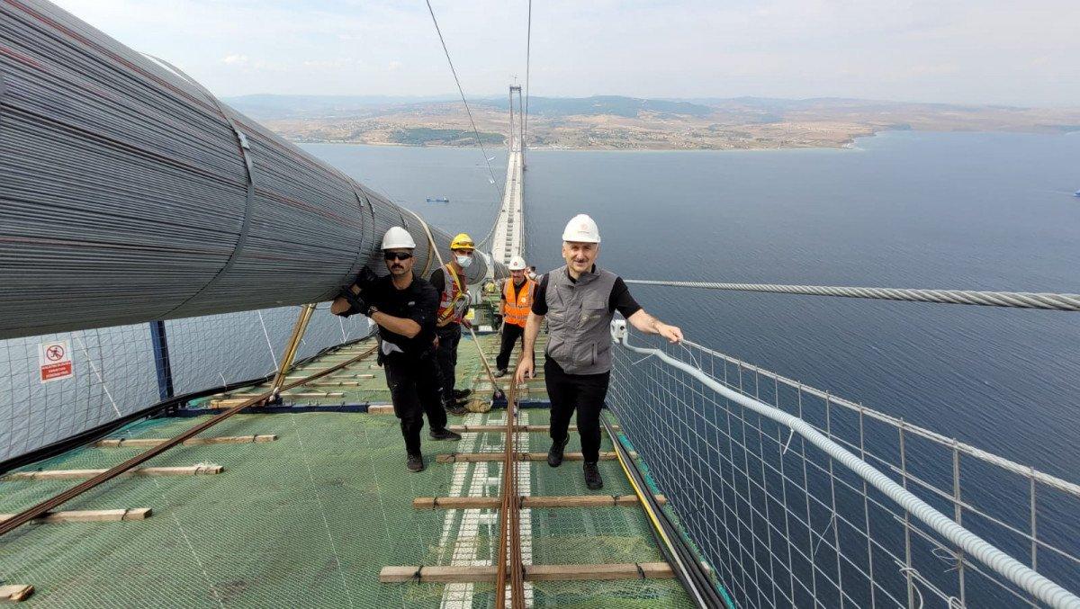 1915 Çanakkale Köprüsü'nün yıllık zaman tasarrufu 624 milyon lira olacak