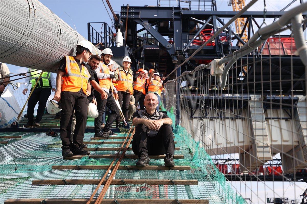 Adil Karaismailoğlu, Çanakkale 1915 Köprüsü'nün zirvesinde konuştu