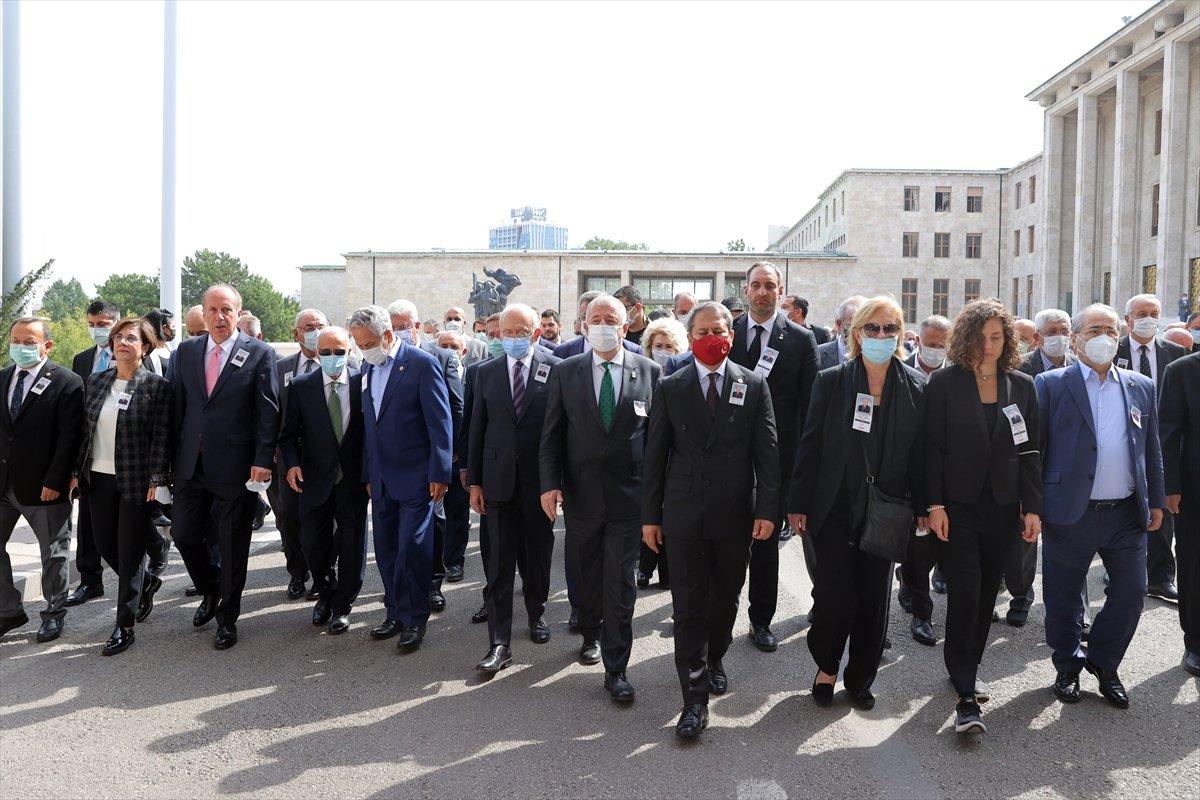 Şahin Mengü için TBMM’de tören düzenlendi