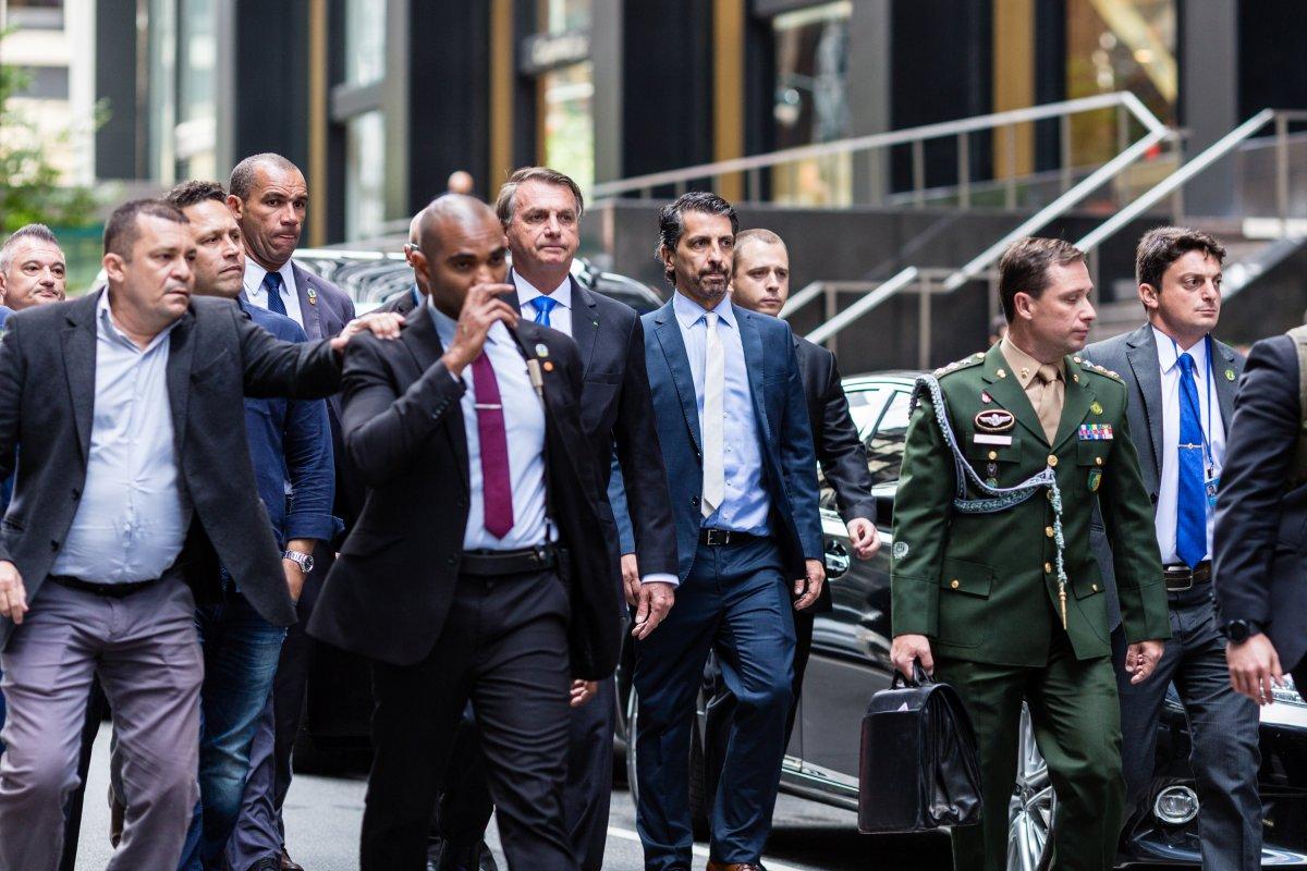 Brezilya Devlet Başkanı Jair Bolsonaro, New York'ta pizzacıya alınmadı