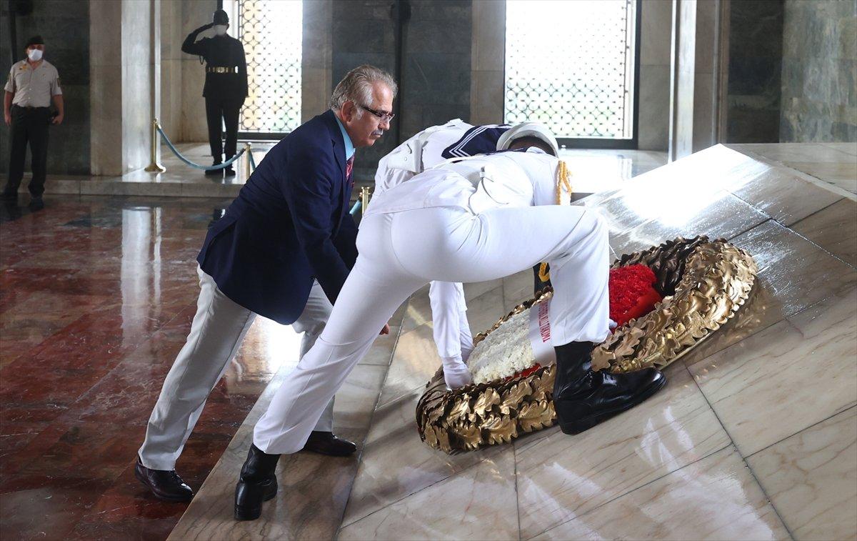 Ampute Futbol Milli Takımı, Anıtkabir'i ziyaret etti