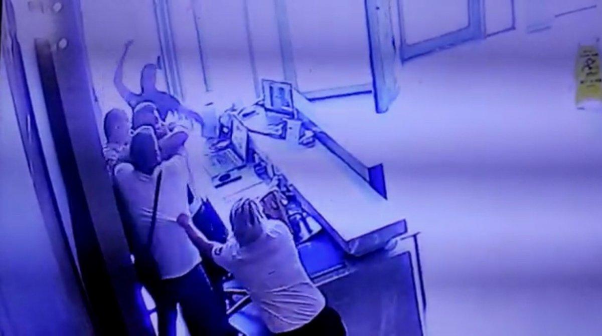 Kağıthane'de rezidansta kavga