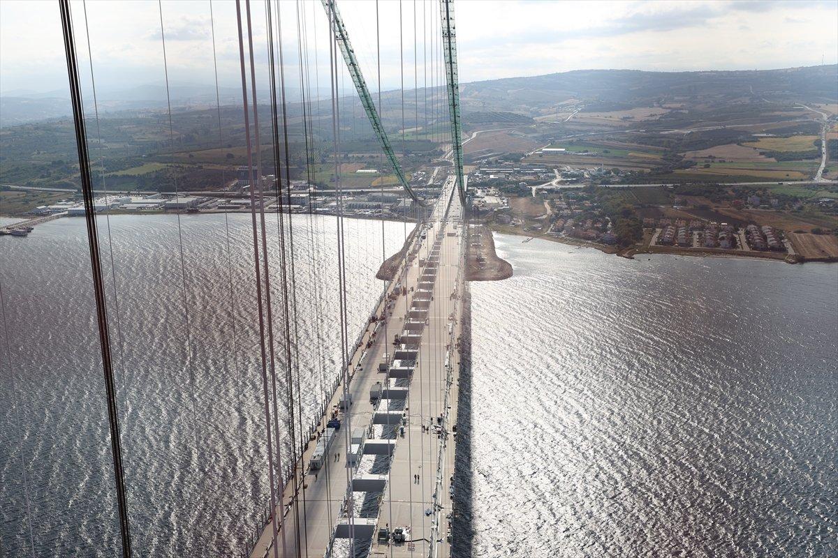 1915 Çanakkale Köprüsü'nün yıllık zaman tasarrufu 624 milyon lira olacak