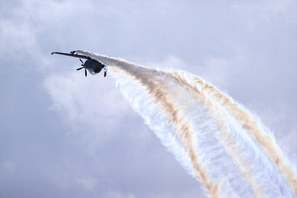 TEKNOFEST'e özel gökyüzünde gösteri