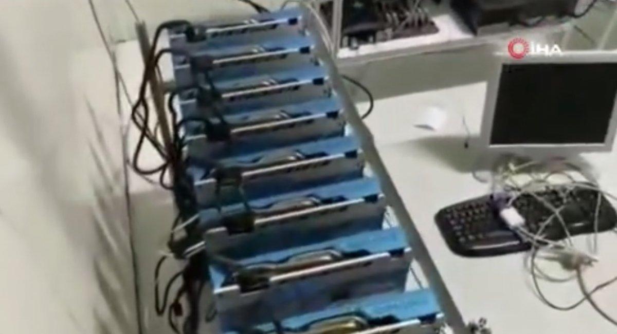 İstanbul’da 73 adet kripto para üretim makinesi ele geçirildi