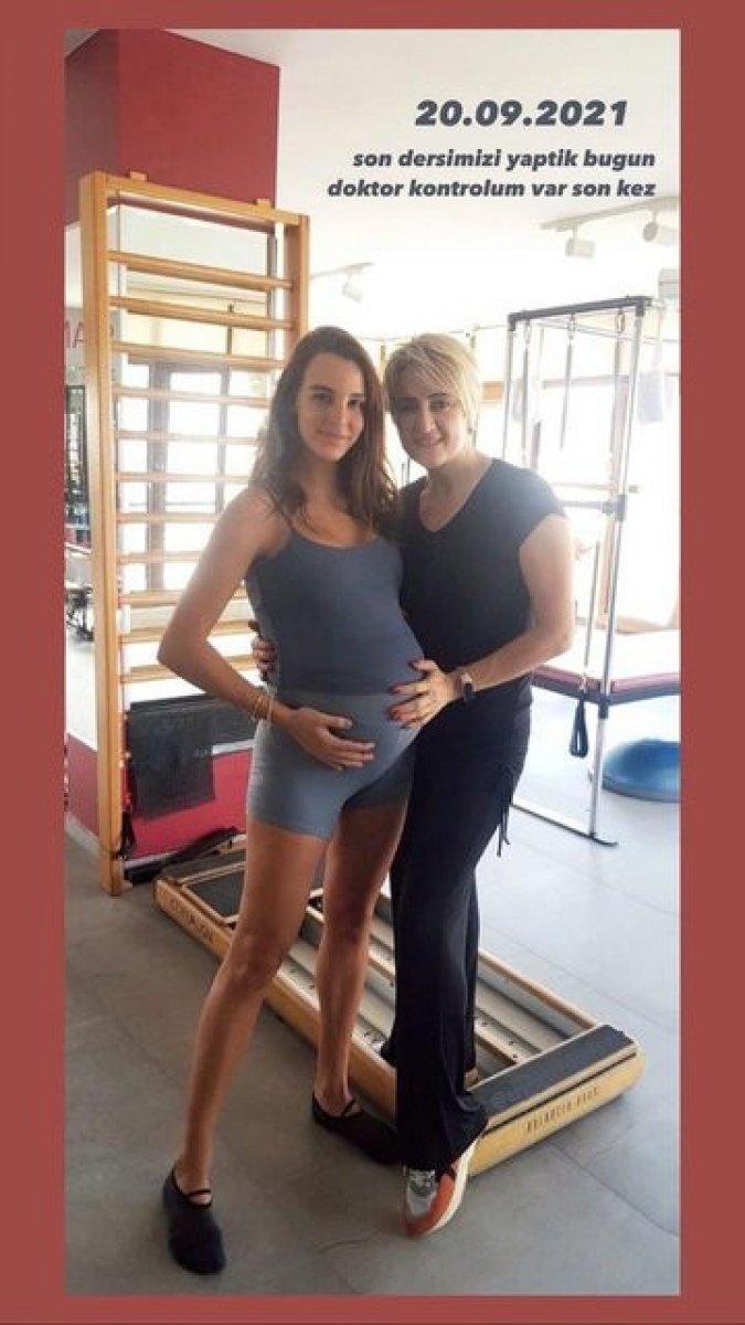 Aslışah Alkoçlar'dan son hamilelik paylaşımı