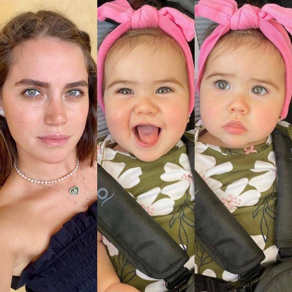 Ceyda Ateş’in kızı Talia’nın gülümseten anları