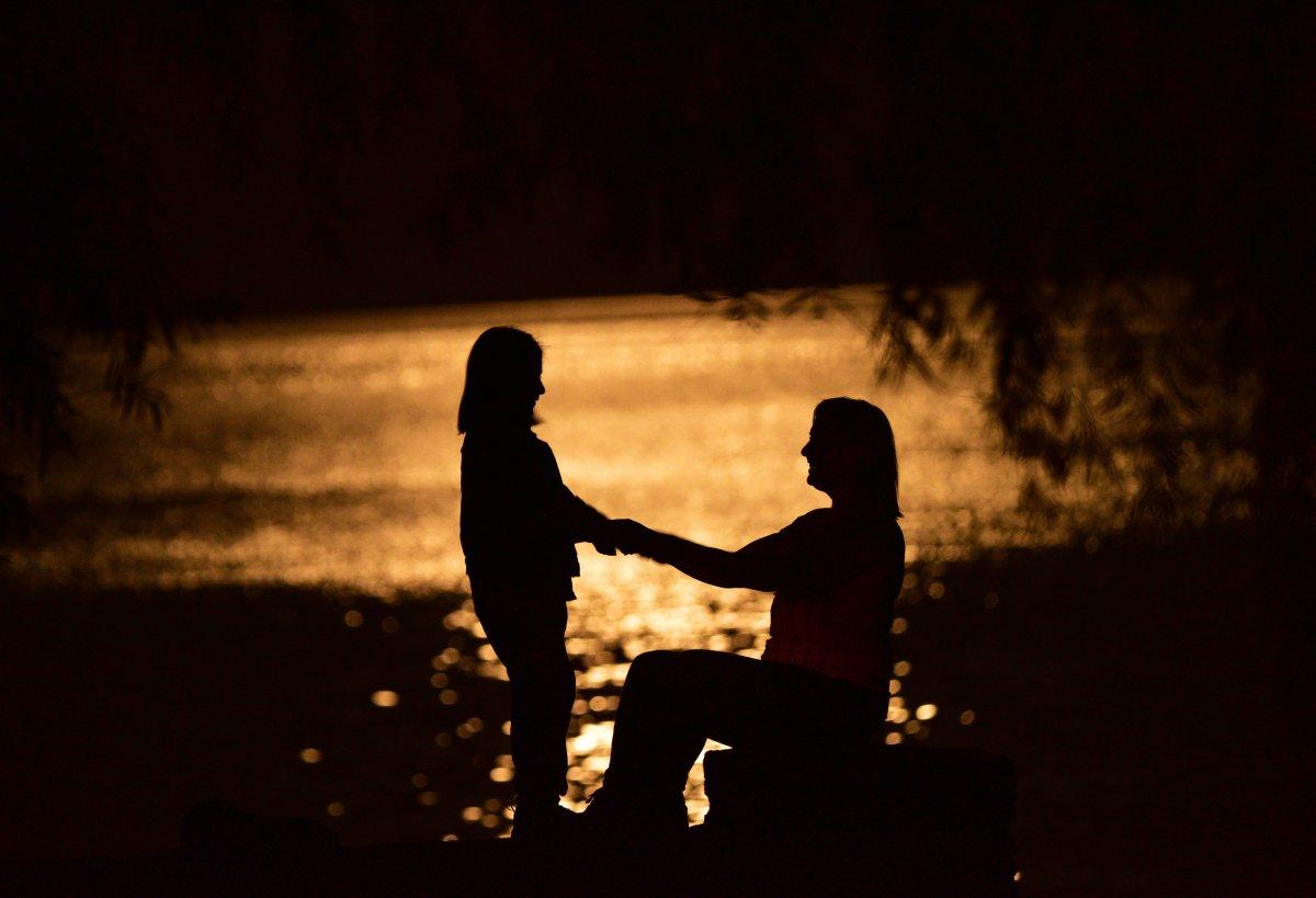 Bitlis'teki mehtap ortaya harika görüntüler çıkardı