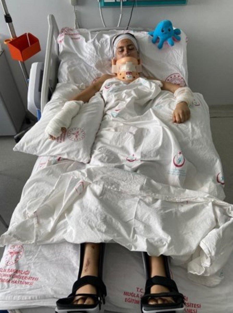 Bodrum’da genç kıza çarpıp felç olmasına neden olan ABD’li serbest kaldı