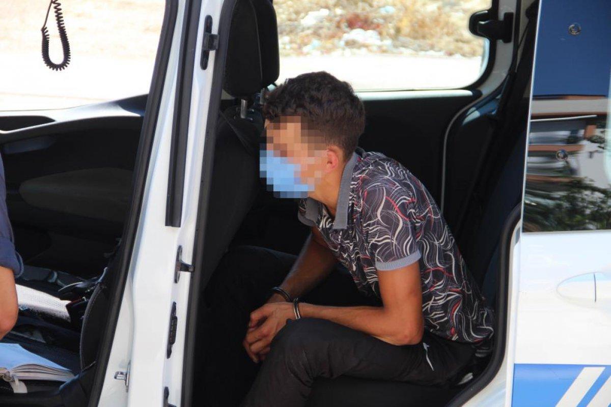 Antalya'da hırsızlık şüphelisi 'koronayım' diyerek yalan söyledi