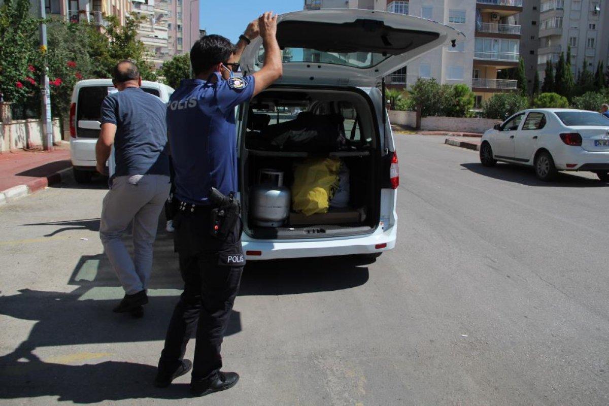 Antalya'da hırsızlık şüphelisi 'koronayım' diyerek yalan söyledi