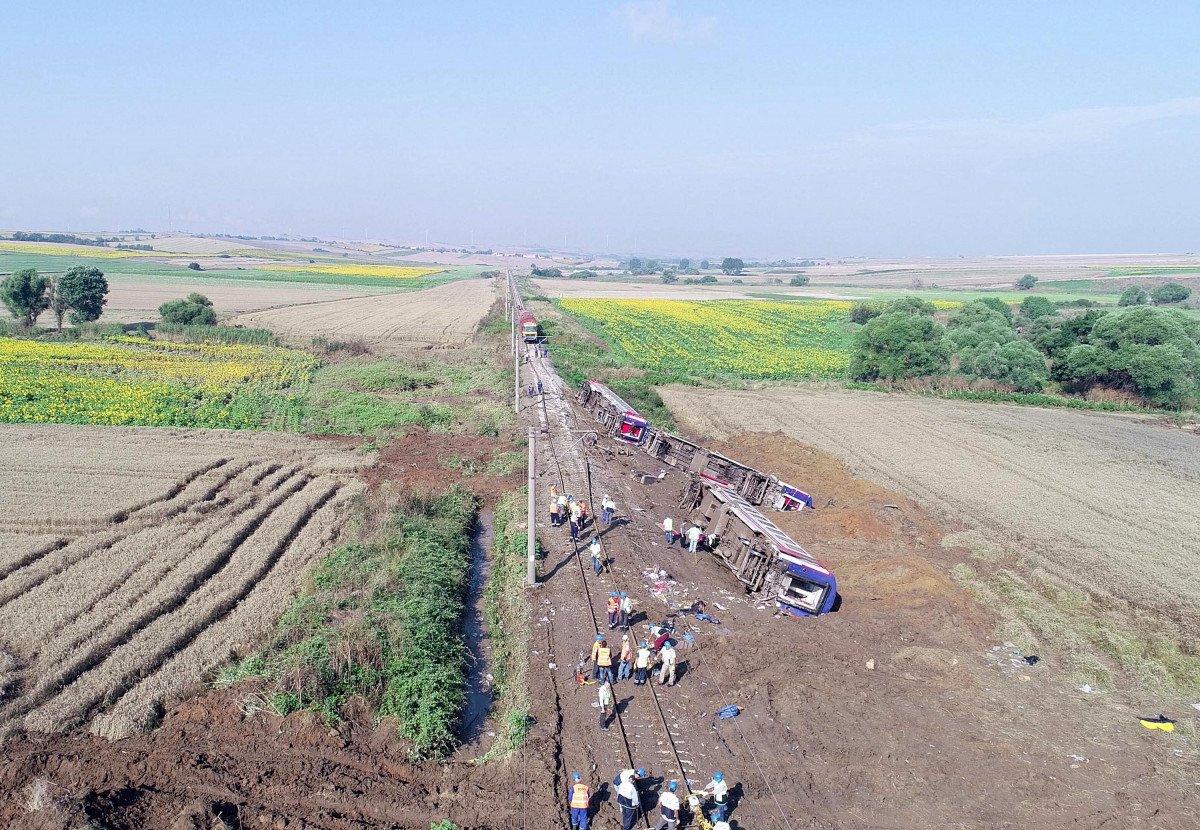 Çorlu'daki tren kazasında yaralanan 3 yolcuya rekor tazminat