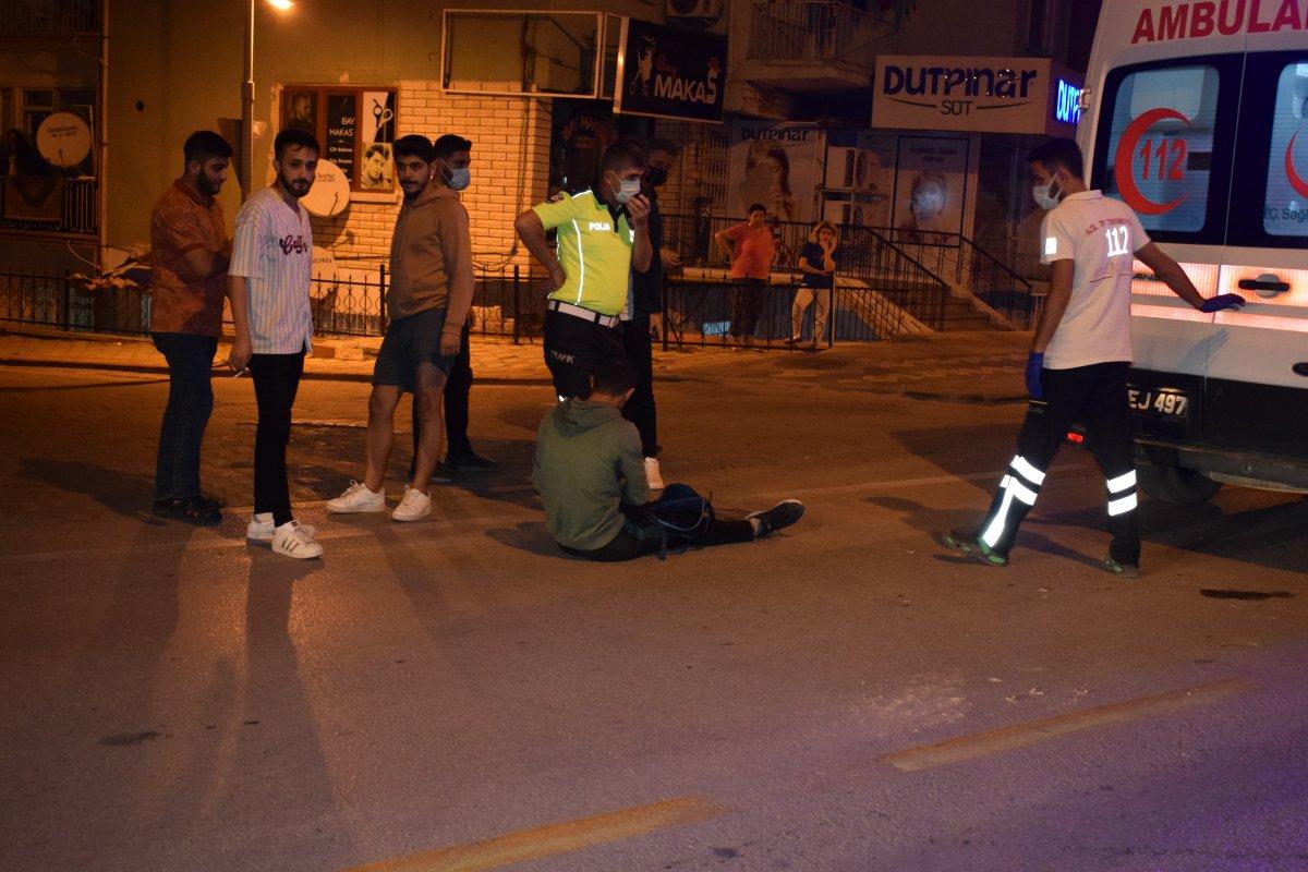 Malatya'da otomobil ile motosiklet çarpıştı