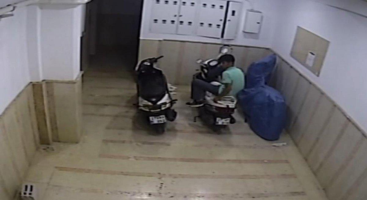 Gaziantep'te hırsızlar, kendilerinden saklanan motosikletleri çaldı