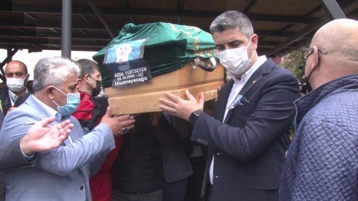 Kartal’da cesedi bulunan Arda Yurtseven'in cenazesi bugün kalktı