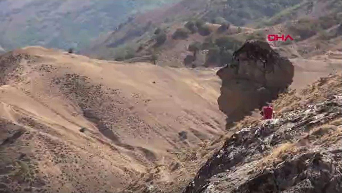 Muş’ta, insan kafasını andıran ‘Ovaya Bakan Adam’ kayası turizme kazandırılacak