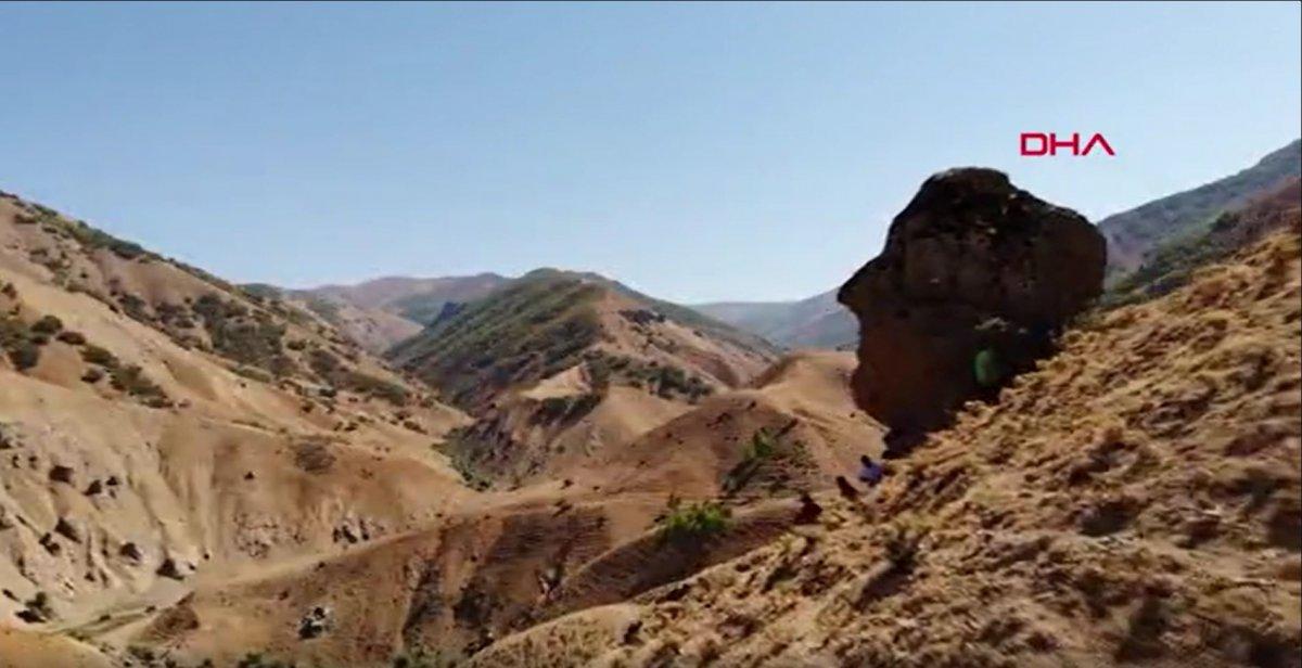 Muş’ta, insan kafasını andıran ‘Ovaya Bakan Adam’ kayası turizme kazandırılacak