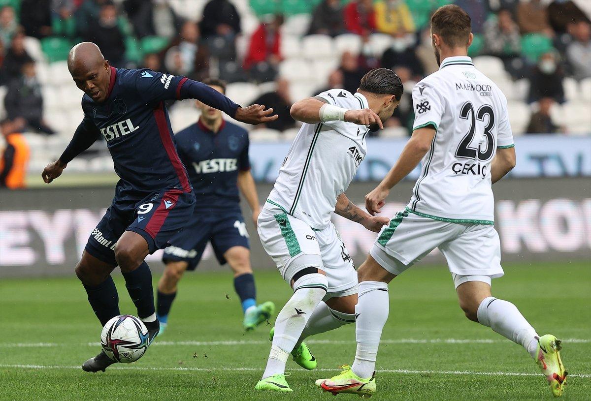 Trabzonspor, Konyaspor'la berabere kaldı