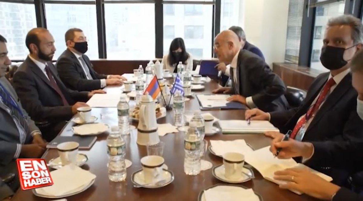 Nikos Dendias, Ermeni mevkidaşı Mirzoyan'la Dağlık Karabağ'ı görüştü