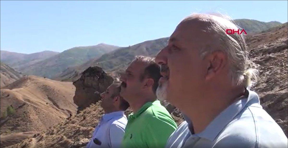 Muş’ta, insan kafasını andıran ‘Ovaya Bakan Adam’ kayası turizme kazandırılacak