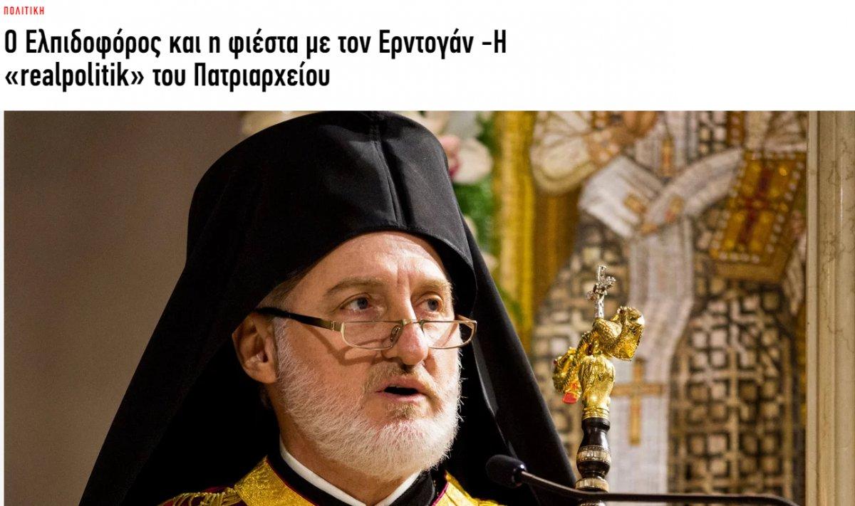 Elpidoforos'un Türkevi açılışına katılması Rumları sinirlendirdi