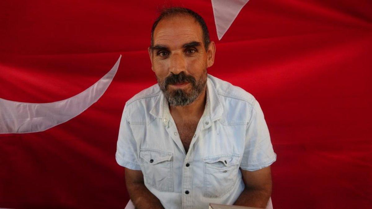 Diyarbakır'da evlat nöbetindeki baba: Çocuğumu HDP’den almadan gitmeyeceğim