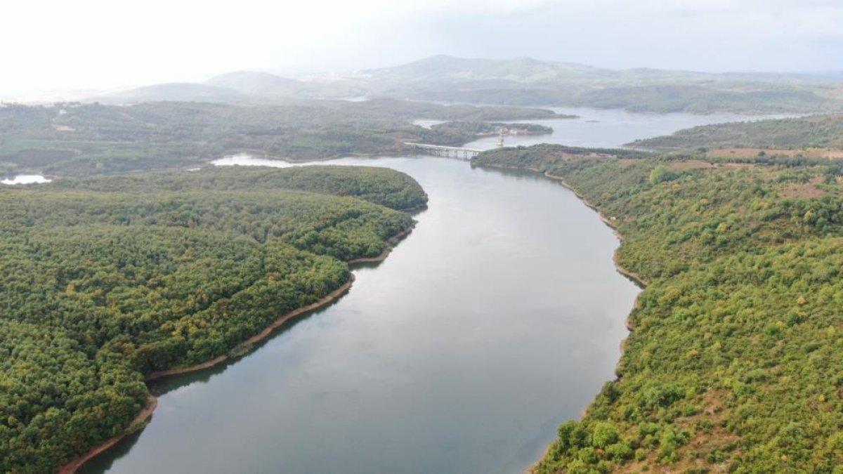 İstanbul barajlarındaki doluluk oranı yüzde 52